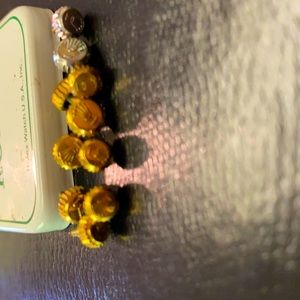 Rolex watch crowns,  8 gold 2 stainless steel